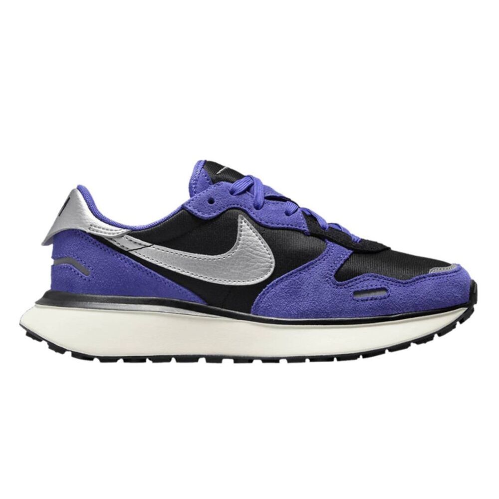 NIKE Phoenix Waffle "Persian Violet Metallic Silver" Sneakers Size 6.5